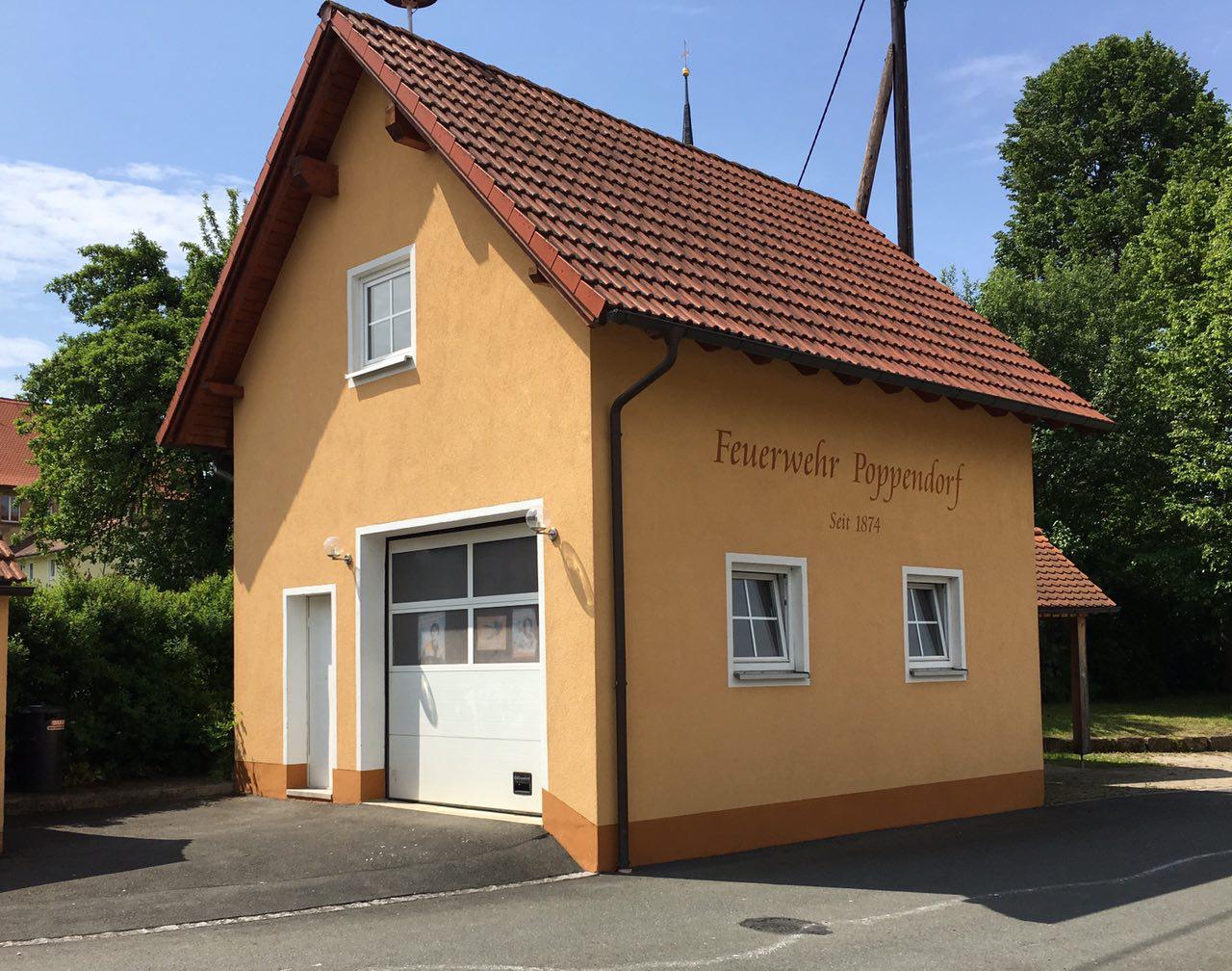 Feuerwehrhaus der Freiwilligen Feuerwehr Poppendorf